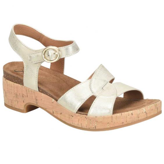 Sofft Capri Platform Sandal Platino (Women's)