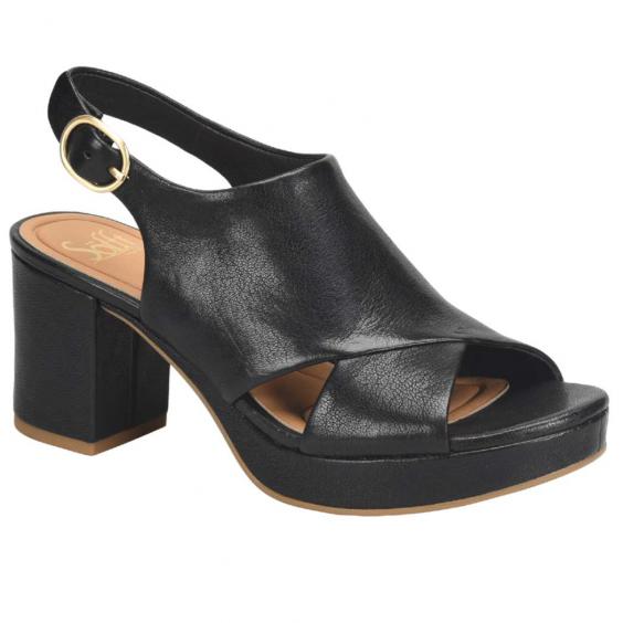 Sofft Liv Heeled Sandal Black (Women's)