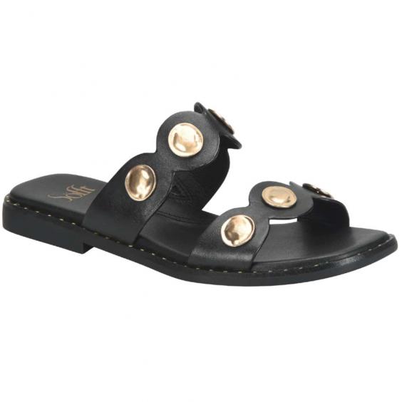 Sofft Ezra Slide Sandal Black (Women's)