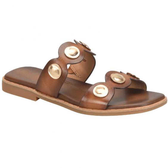 Sofft Ezra Slide Sandal Luggage (Women's)