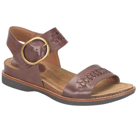 Sofft Bali II Flat Sandal Cocoa Brown (Women's)