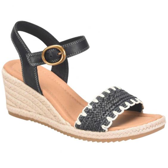 Sofft Inez Wedge Sandal Black (Women's) Sofft Inez Wedge Sandal Black (Women's)