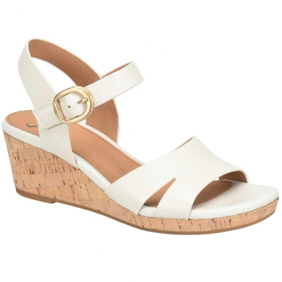 Sofft Vanessa Wedge Off White (Women's)