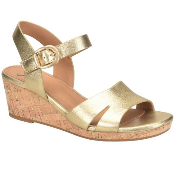 Sofft Vanessa Wedge Gold (Women's)