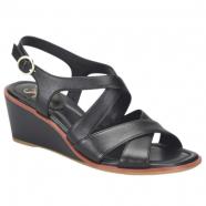 Sofft Gigi Wedge Sandal Black (Women's)