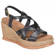 Sofft Devyn Wedge Sandal Black (Women's)