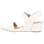 Sofft Vaya Wedge Sandal True White (Women's) 1