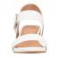 Sofft Vaya Wedge Sandal True White (Women's) 3