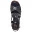 Sofft Gigi Wedge Sandal Black (Women's) 3