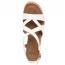 Sofft Devyn Wedge Sandal True White (Women's) 3