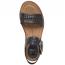 Sofft Bali II Flat Sandal Black (Women's) 3
