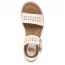 Sofft Bali II Flat Sandal Off White (Women's) 3