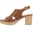 Sofft Liv Heeled Sandal Golden Brown (Women's) 2