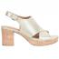 Sofft Liv Heeled Sandal Platino (Women's) 1
