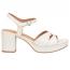 Sofft Lucille Heeled Sandal Off White (Women's) 1