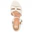 Sofft Lucille Heeled Sandal Off White (Women's) 3