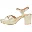 Sofft Lucille Heeled Sandal Platino (Women's) 2