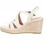 Sofft Norma Wedge Sandal Off White (Women's) 2