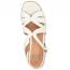 Sofft Norma Wedge Sandal Off White (Women's) 3