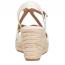 Sofft Norma Wedge Sandal Off White (Women's) 5