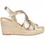 Sofft Norma Wedge Sandal Pale Gold (Women's) 1