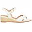 Sofft Summer Wedge Sandal White (Women's) 1