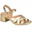 Sofft Lindsey Heeled Sandal Gold (Women's)