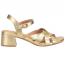 Sofft Lindsey Heeled Sandal Gold (Women's) 1
