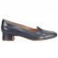 Sofft Lavender Heeled Loafer Sky Navy (Women's) 1