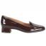Sofft Lavender Heeled Loafer Cognac (Women's) 1