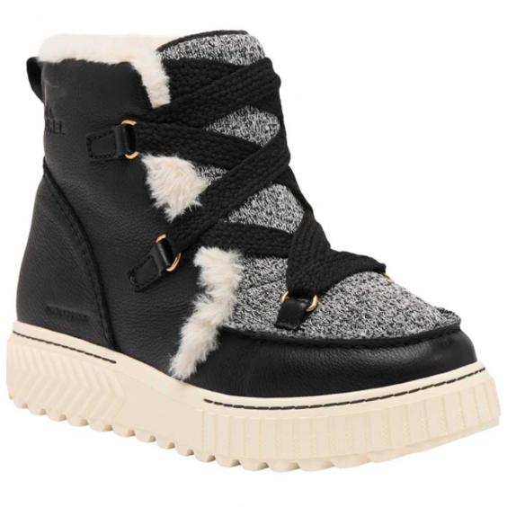 Sorel ONA Ave Alpine WP Bootie Black/ Chalk (Women's)