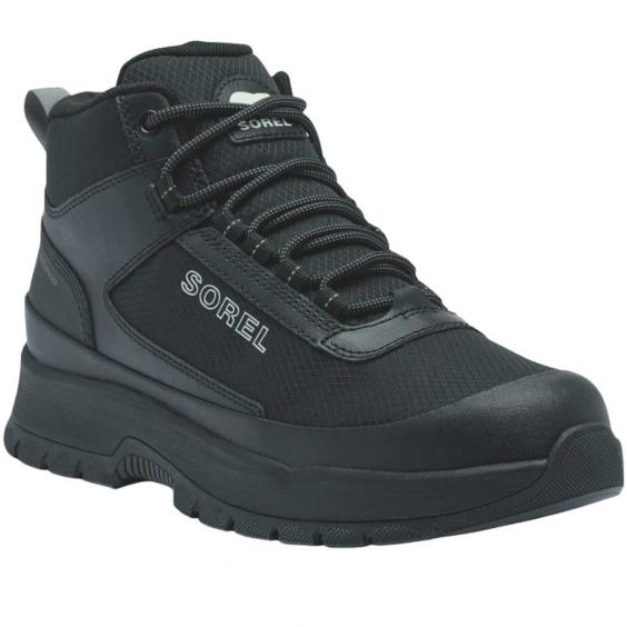 Sorel Outing NW Mid Waterproof Sneaker Black/ Black (Men's) Sorel Outing NW Mid Waterproof Sneaker Black/ Black (Men's)