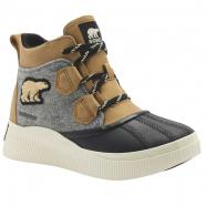 Sorel Out N About IV Classic WP Bootie Caribou Buff/ Black (Women's)