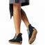 Sorel Out N About Slip-On Wedge Black/ Gum (Women's) 5