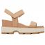 Sorel Joanie IV Y Strap Wedge Honest Beige/ Bleached Ceramic (Women's) 1