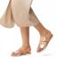 Sorel Ella III Slingback Sandal Honest Beige/ Honey White (Women's) 5