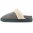 Sorel Nakiska III Slide Slipper Quarry/ Grill (Women's) 2
