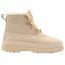 Sorel Ambler Fireside Chukka WP Boot Bleached Ceramic/ Warm Gold (Women's) 1