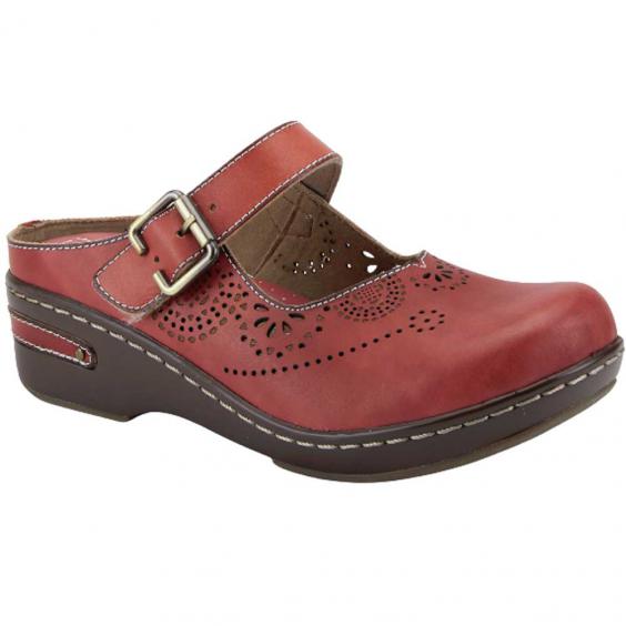 L'Artiste by Spring Step Aneria Mary-Jane Red (Women's)