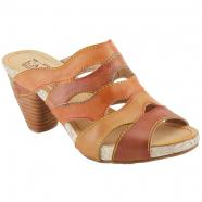 L'Artiste by Spring Step Pita Heeled Sandal Tan Multi (Women's)