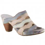 L'Artiste by Spring Step Pita Heeled Sandal Slate Multi (Women's)