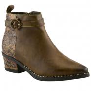 L'Artiste by Spring Step Acree Olive Green Bootie (Women's)