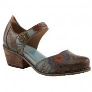 L'Artiste by Spring Step Cabracho Pump Blue Multi (Women's)