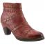 L'Artiste by Spring Step Niobe Heeled Bootie Rust Multi (Women's)