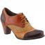 L'Artiste by Spring Step Bardot Oxford Heel Brown (Women's)