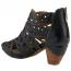 L'Artiste by Spring Step Icon Heeled Bootie Black (Women's) 5