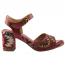 L'Artiste by Spring Step Sassyclass Heeled Sandal Red Multi (Women's) 1