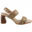 L'Artiste by Spring Step Starstud Heeled Sandal Beige Multi (Women's) 1