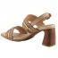 L'Artiste by Spring Step Starstud Heeled Sandal Beige Multi (Women's) 5