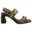 L'Artiste by Spring Step Starstud Heeled Sandal Black Multi (Women's) 1